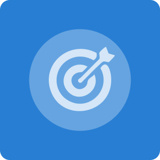 Target icon representing NDIE’s mission to empower Indian enterprises.