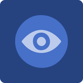 Eye icon representing NDIE’s vision for industrial excellence.